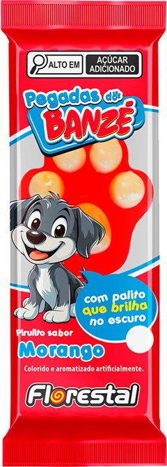 PIRULITO FLORESTAL PEGADAS DO BANZE 300G BRILHANTE