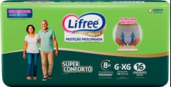 FRALDA GERIATRICA LIFREE CALÇA SUPER CONFORTAVEL G/XG