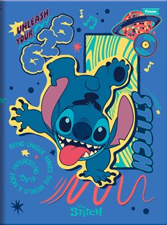 CADERNO CAPA DURA COSTURADO UNIVERSITÁRIO FORONI STITCH 80 FOLHAS