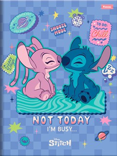 CADERNO CAPA DURA COSTURADO UNIVERSITÁRIO FORONI STITCH 80 FOLHAS