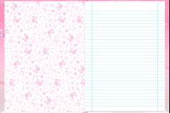 CADERNO CAPA DURA COSTURADO UNIVERSITÁRIO FORONI BARBIE DREAMTOPIA 80 FOLHAS