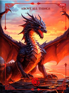 CADERNO CAPA DURA COSTURADO UNIVERSITÁRIO FORONI DRAKOS 80 FOLHAS