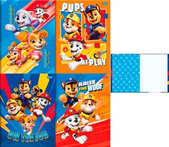 CADERNO CAPA DURA COSTURADO UNIVERSITÁRIO FORONI PATRULHA CANINA 80 FOLHAS