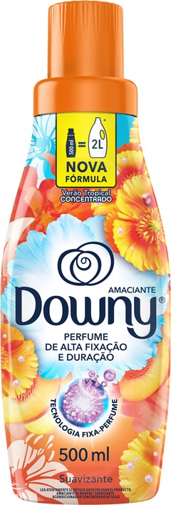 AMACIANTE DOWNY 500ML VERÃO TROPICAL