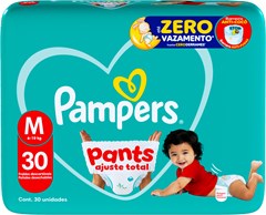 FRALDA PAMPERS PANTS MEGA M