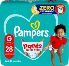 FRALDA PAMPERS PANTS MEGA G