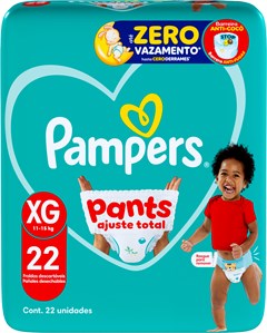 FRALDA PAMPERS PANTS MEGA XG