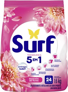 SABAO PO SURF 1,6KG SACHE EXPLOSAO DE FLORES