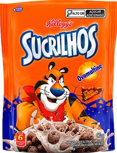 CEREAL MATINAL KELLOG SUCRILHOS 90G OVOMALT SACHE