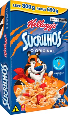 CEREAL MATINAL KELLOG SUCRILHOS LV800PG690G ORIGINAL