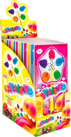 PIRULITO CATAVENTO 12G FRUTAS SORTIDAS