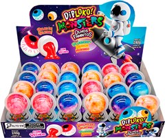 BALA GELATINA DIPLOKO OLHOS FAMINTOS EMOJI POTE