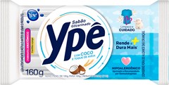 SABÃO PEDAÇO YPE 160GR COCO UNITÁRIO