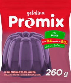 GELATINA PROMIX 260G UVA