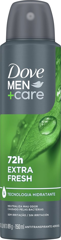 DESODORANTE AEROSOL DOVE 150ML MEN EXTRA FRESH