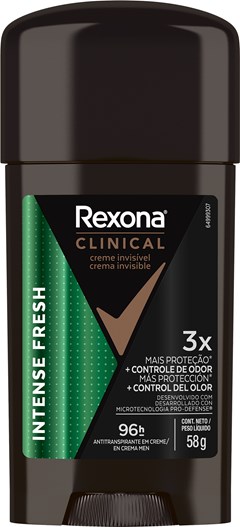 DESODORANTE CREME REXONA 58G CLINICAL FEMENINO REFRESH