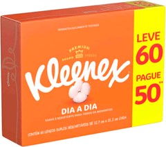 LENÇO FACIAL KLEENEX LV60PG50