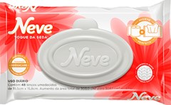 LENÇO UMEDECIDO NEVE 48FOLHAS TOQUE SEDA