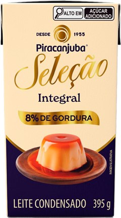 LEITE COND PIRACANJUBA 395G TP INTEGRAL 8% GORDURA