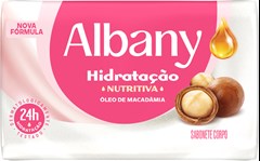 SABONETE ALBANY 80GR ANTIBAC BRANCO