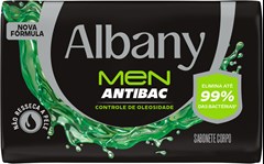 SABONETE ALBANY 80GR MASCULINO VERDE