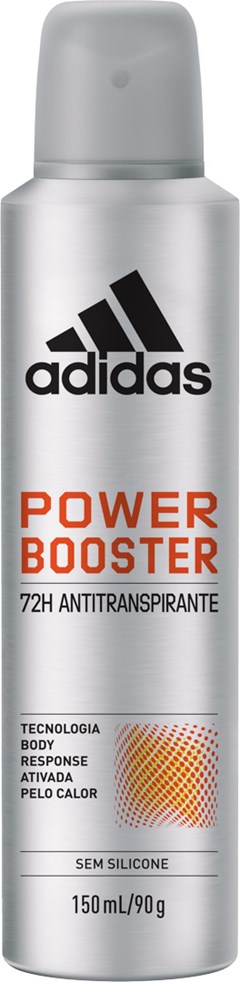 DESODORANTE AEROSOL ADIDAS 150ML MASCULINO POWER BOOSTER