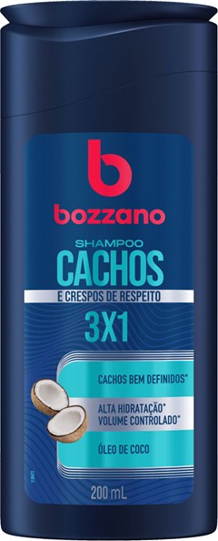 SHAMPOO BOZZANO 200ML CACHOS