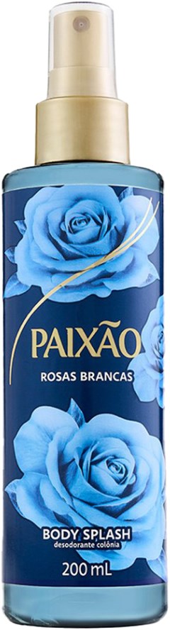 DESODORANTE SPRAY PAIXÃO 200ML BODY ROSAS BRANCAS