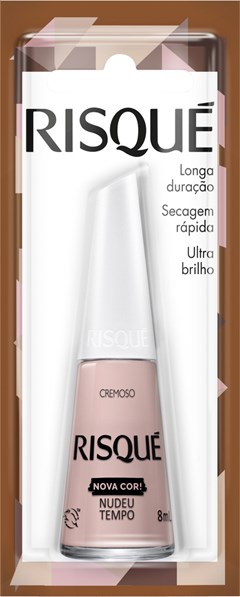 ESMALTE RISQUE BLISTER CREMOSO NUDE TEMPO
