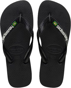 SANDÁLIA HAVAIANAS BRASIL LOGO PRETO 35/36