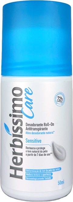 DESODORANTE R ON HERBISSIMO 50ML CARE SENSITE
