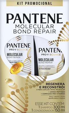 SHAMPOO 300ML+CONDICIONADOR 150ML PANTENE BOND REPAIR