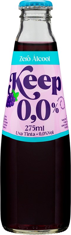 BEBIDA KEEP 275ML ZERO ALCOOL UVA TINTO