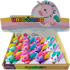 BRINQUEDO UNICORNIO A CORDA COM LUZ SORTIDO
