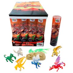 BRINQUEDO KIT DRAGOES FLYERS 8PC