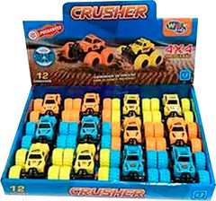 BRINQUEDO CARRO A FRICCÃO 360 CRUSHER SORTIDO