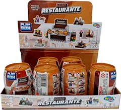 BRINQUEDO DE MONTAR BOX MINI RESTAURANTE SORTIDO