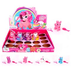 BRINQUEDO NO OVO PONEI COM ACESSOR 3PC SORTIDO