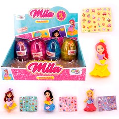 BRINQUEDO NO OVO BONECA MILA C/CHEIRINHO E ACESSORIOS