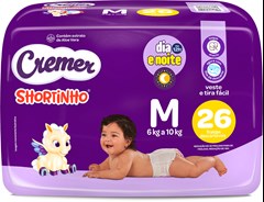 FRALDA CREMER SHORTINHO JUMBO M