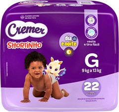 FRALDA CREMER SHORTINHO JUMBO G