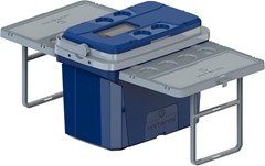 CAIXAX TERMICA 36L JURERE AZUL COM 2 ABAS