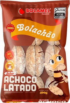 BISC PÃO DE MEL BOLAMEL BOLACH 400G CHOC