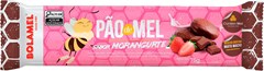BISC PÃO DE MEL BOLAMEL MORANGURTE 75G