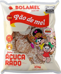 BISC PAO DE MEL BOLAMEL T.MONI 270G ACUC