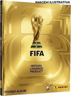 ALBUM PANINI COPA DO MUNDO 2026 CAPA DURA OURO 112PG