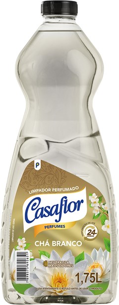 LIMPADOR CASAFLOR 1,75LT CHA BRANCO