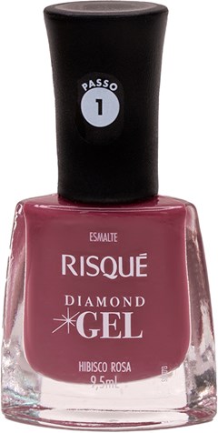 ESMALTE RISQUE NU CREM DGEL HIBISCO