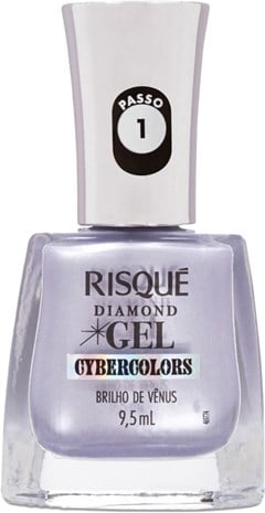 ESMALTE RISQUE NU CREM DGEL BRILHO VENUS