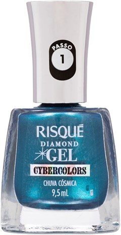 ESMALTE RISQUE NU CREM DGEL CHUVA CÓSMICA